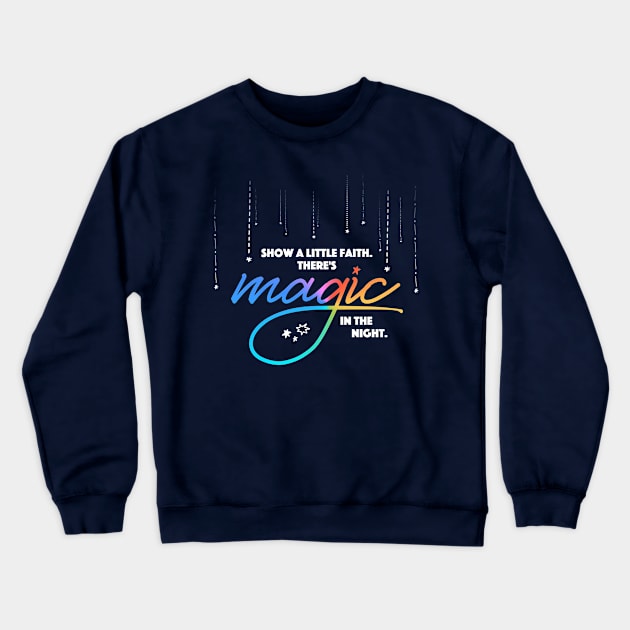 Magic in the Night Crewneck Sweatshirt by MorvenLucky